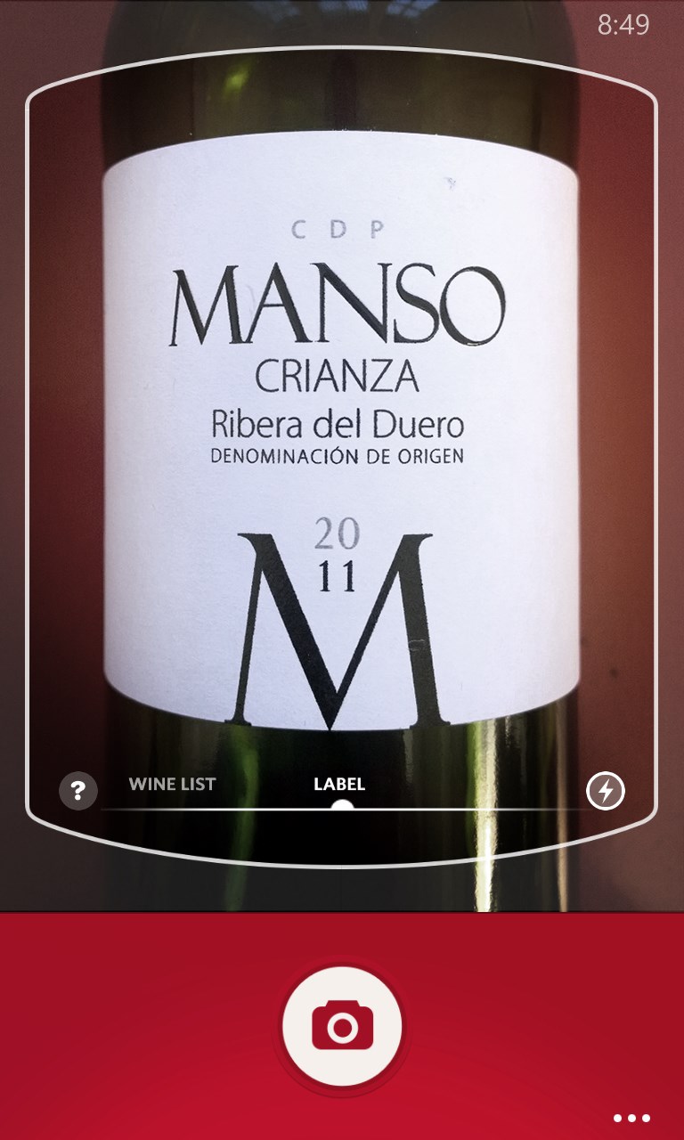 Vivino Wine Scanner for Windows 10 Mobile