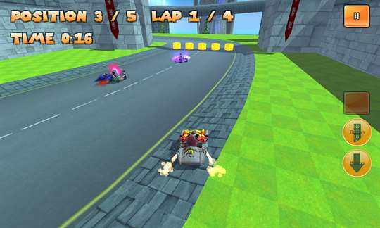 Fairytale Kart Race Lite screenshot 1