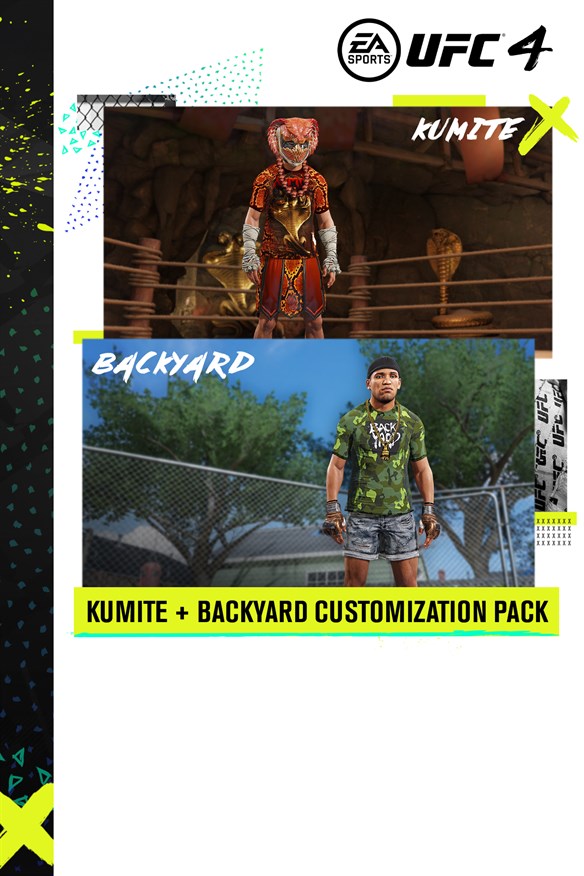 UFC 4 - Backyard & Kumite Customization Packs Xbox Series X|S and Xbox One cover art
