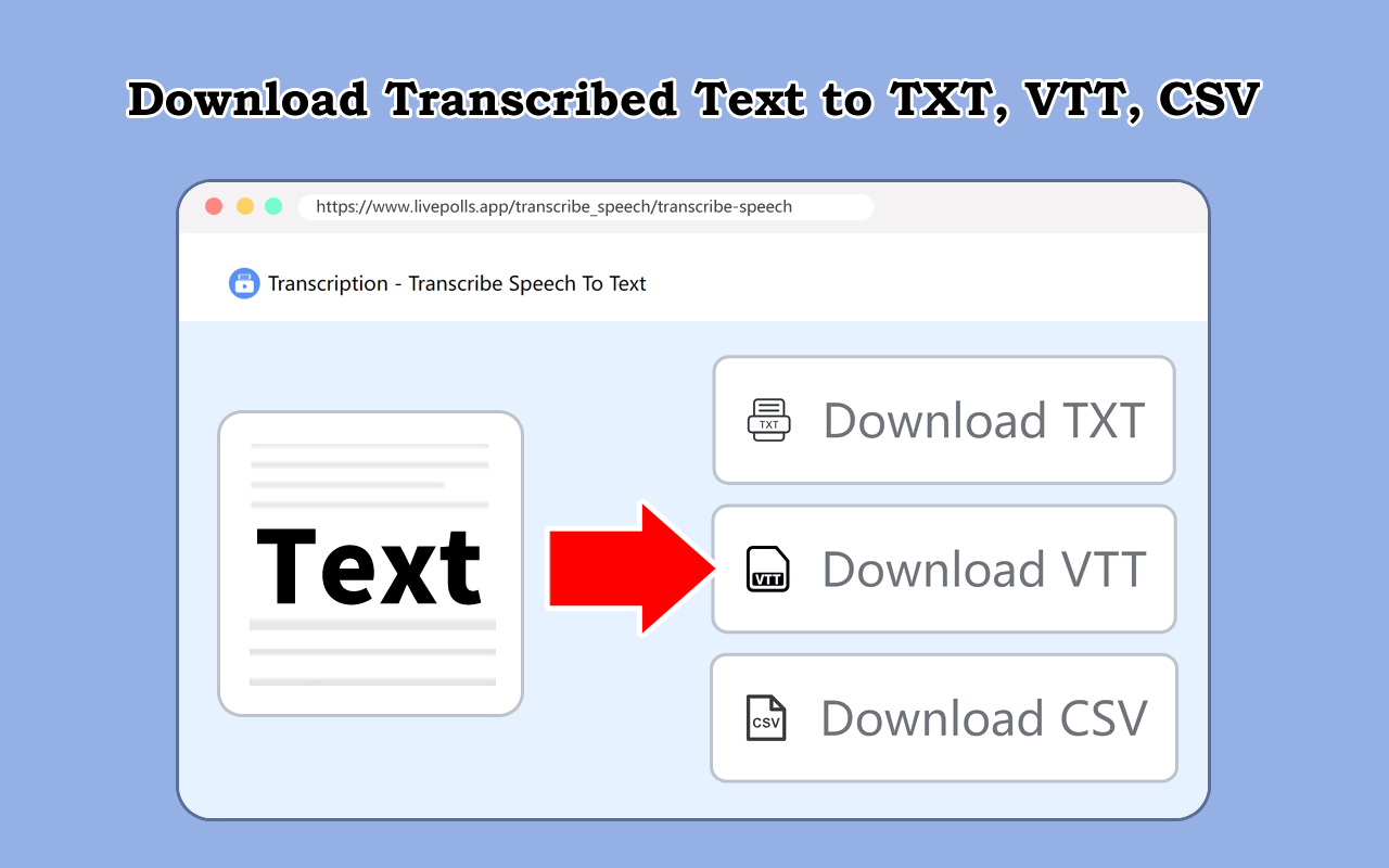 Transcription - Transcribe Speech To Text