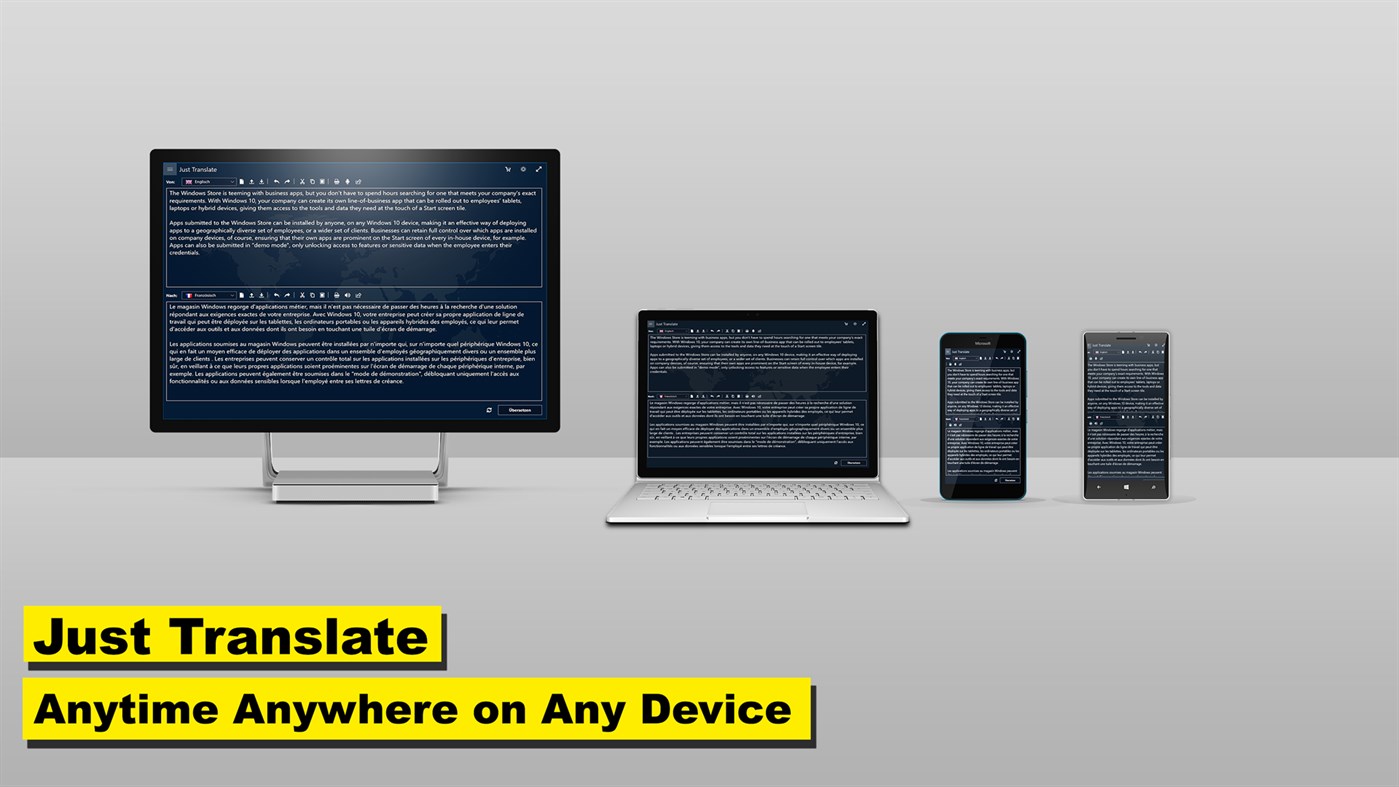 #7. jalada Just Translate (Windows) 来自: jalada GmbH
