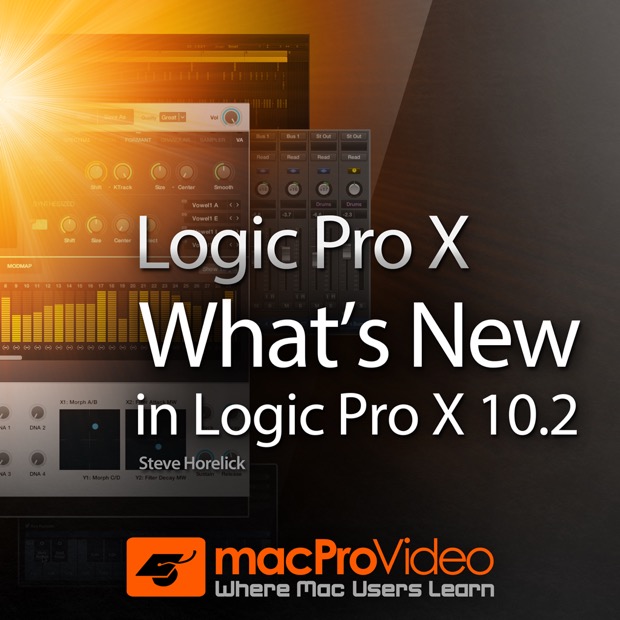 Course For What's New In Logic Pro X 10.2