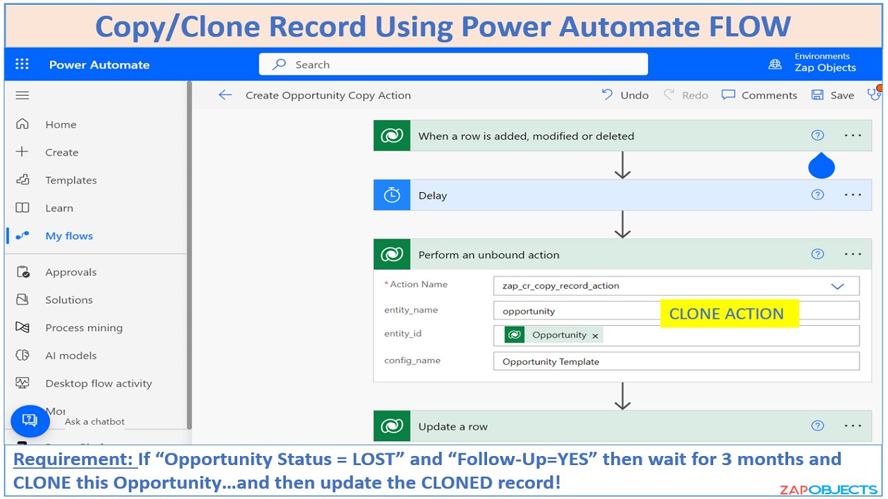 Snapshot 5 of Zap Copy / Clone / Duplicate Record