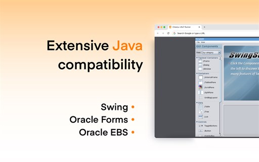 CheerpJ JNLP Runner - Run Java Web Start Apps Without Java