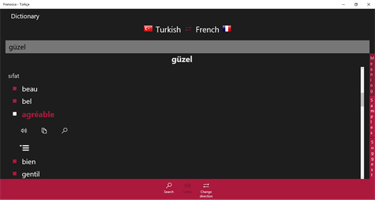 French - Turkish screenshot 3