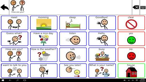 TalkTablet - AAC/Speech Screenshots 1