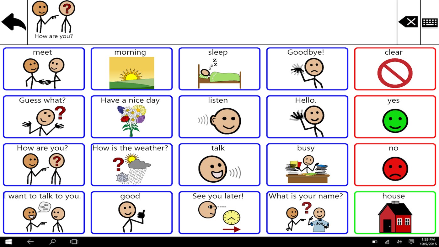 #1. TalkTablet - AAC/Speech (Windows) 作者: Gus Communication Devices Inc