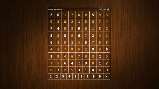 Sudoku * screenshot 2