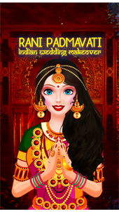 Rani Padmavati Indian Wedding Dressup & Makeover - Makeup Game For Girls screenshot 1