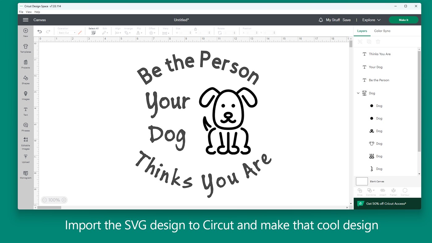 #5. Creative Elements for Design Space (Windows) Bởi: HUXSoft