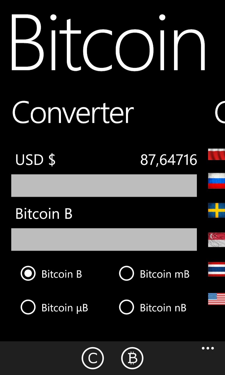 bitcoin coverter