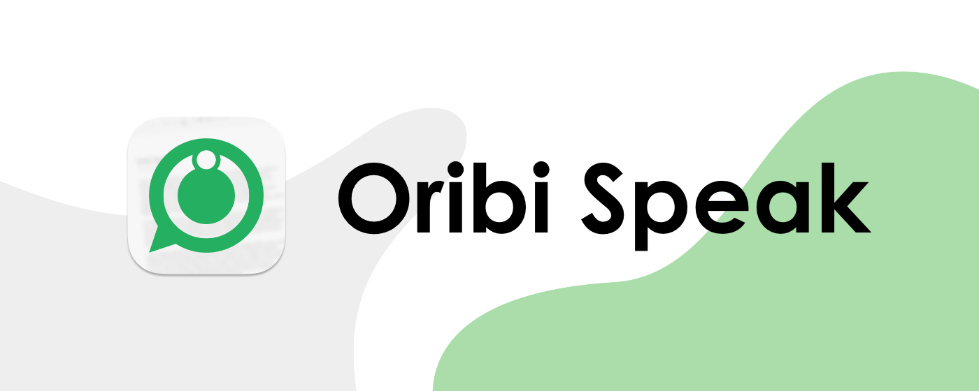 Oribi Speak marquee promo image