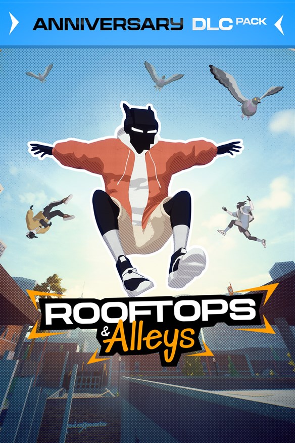 Rooftops and Alleys: The Parkour Game - Anniversary DLC Pack Xbox Series X|S and Xbox One cover art