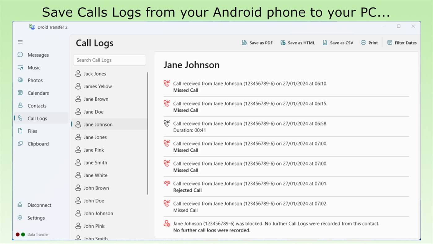 #5. Droid Transfer (Windows) 由: Wide Angle Software Ltd