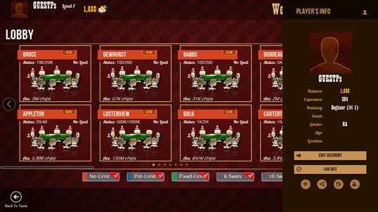 Mega Poker Texas Holdem screenshot 5