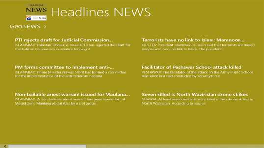 Headlines NEWS screenshot 1