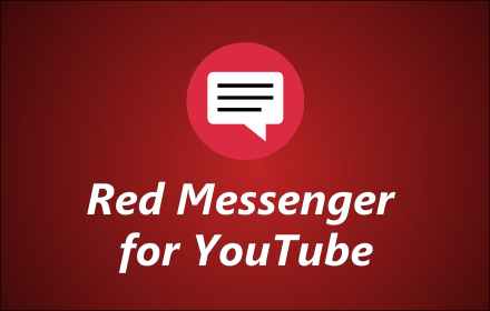 Red Messenger for Youtube small promo image