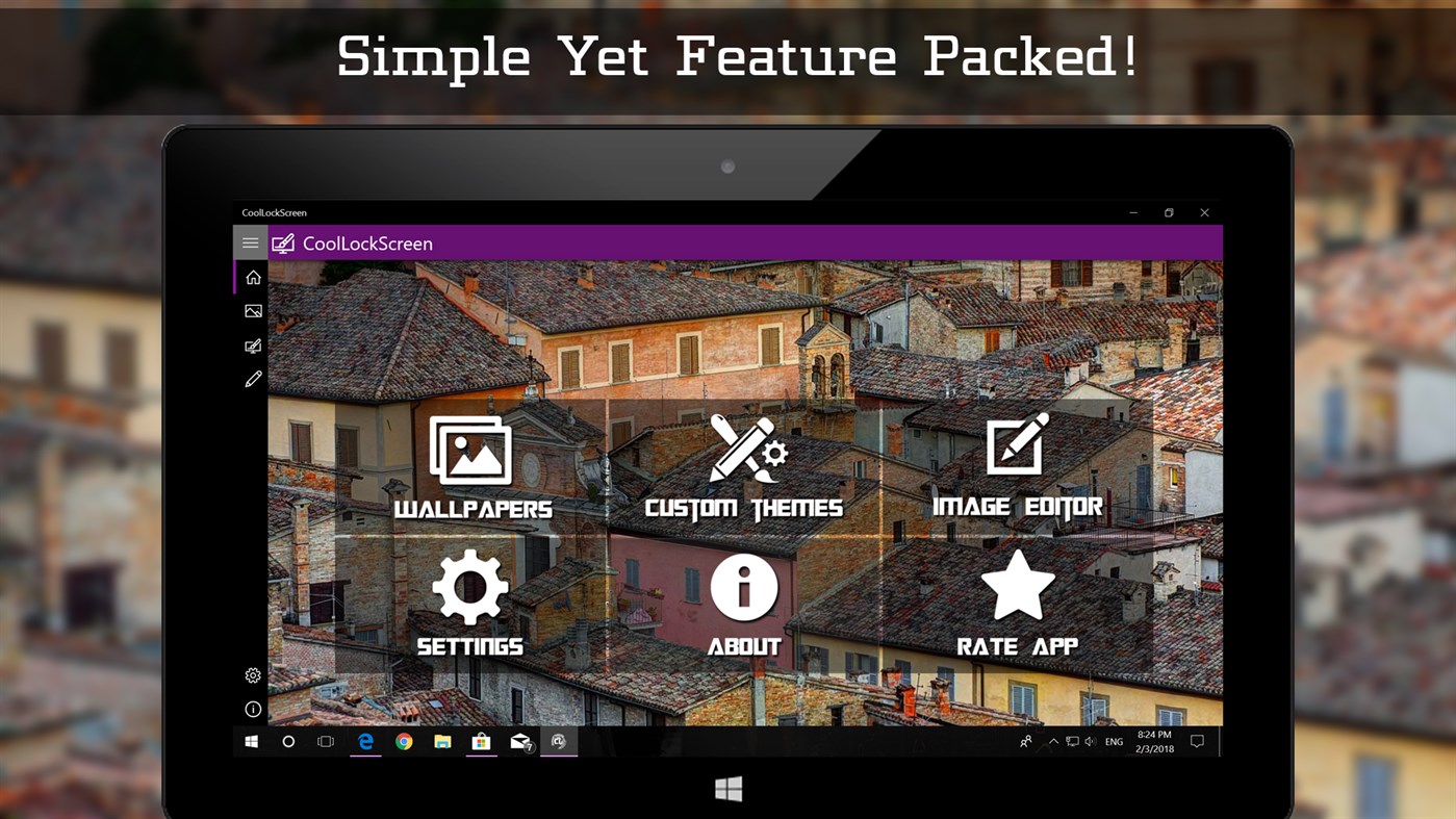 #1. CoolLockScreen (Windows) Oleh: x-4ce