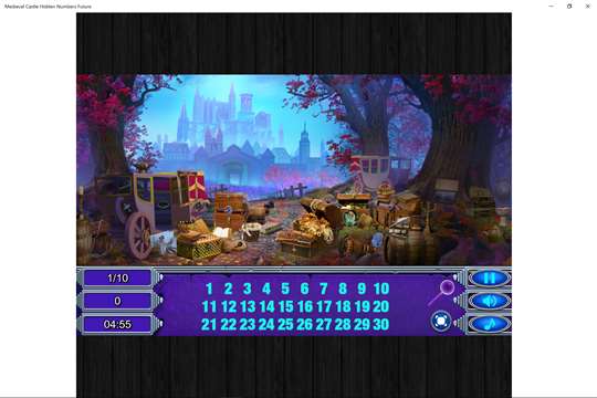 Medieval Castle Hidden Numbers Future screenshot 2