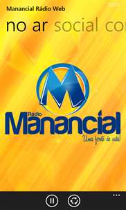 Manancial Rádio Web screenshot 1