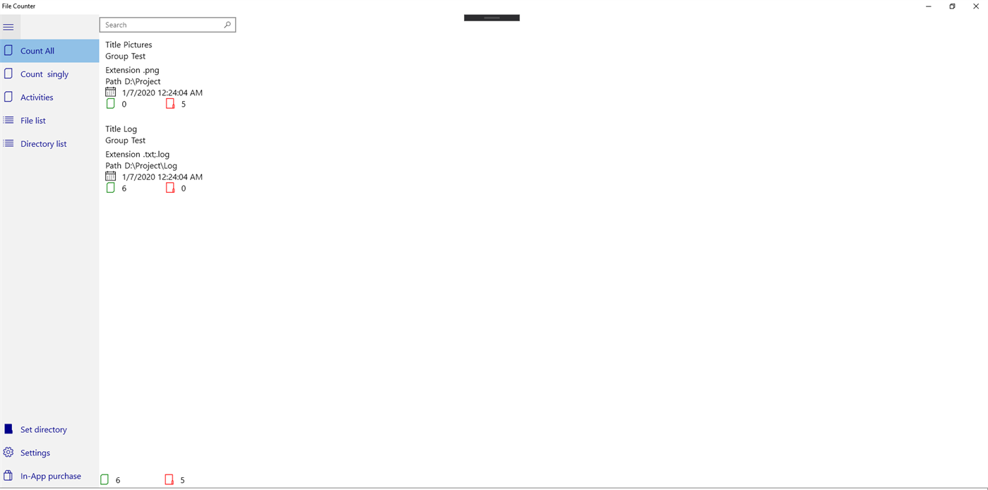 #2. File Counter (Windows) 作者: Ivan Makaruskin