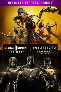 Pacote Mortal Kombat 11 Ultimate + Injustice 2 Ed. Lendária