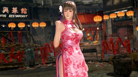 [Revival] DOA6: Очаровательное мандаринское платье — Хитоми