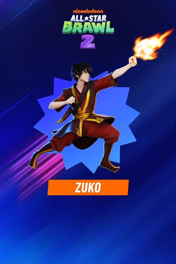 Nickelodeon All-Star Brawl 2 - Zuko Brawl Pack Xbox Series X|S and Xbox One cover art