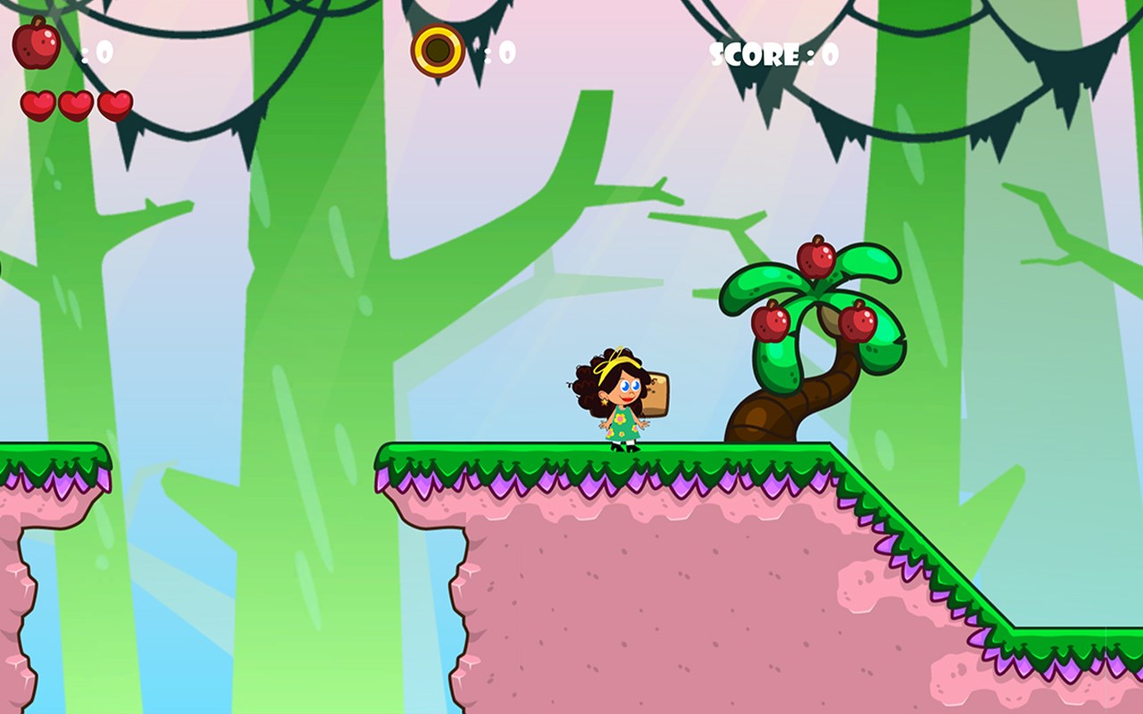 Adventure Girl Platform Game