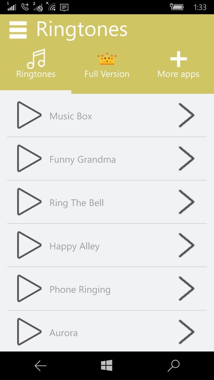 Screenshot 4 Cool Sounds Ringtones windows