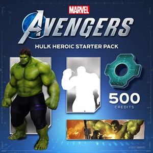 Pacote Heroico para Iniciantes do Hulk de Marvel's Avengers