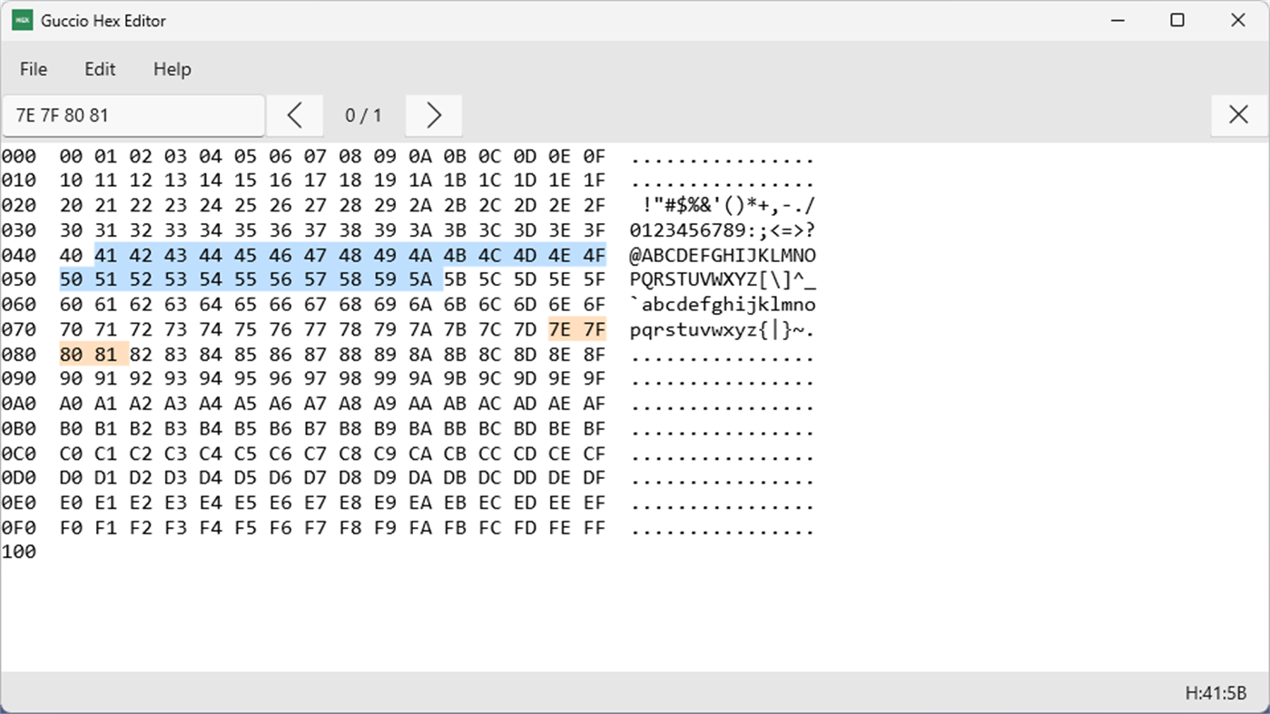 #3. Guccio Hex Editor (Windows) Oleh: Guccio Software