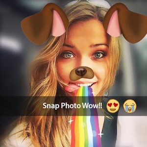 snap photo filters and stickers