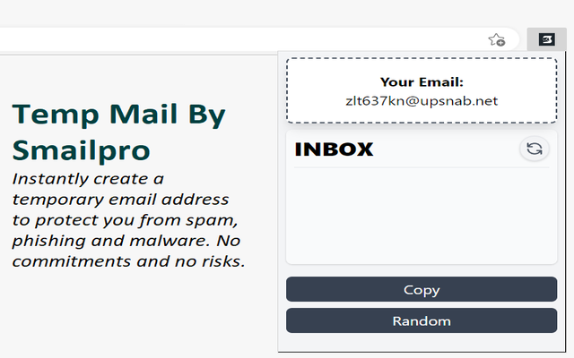 Temporary Email by Smailpro.com