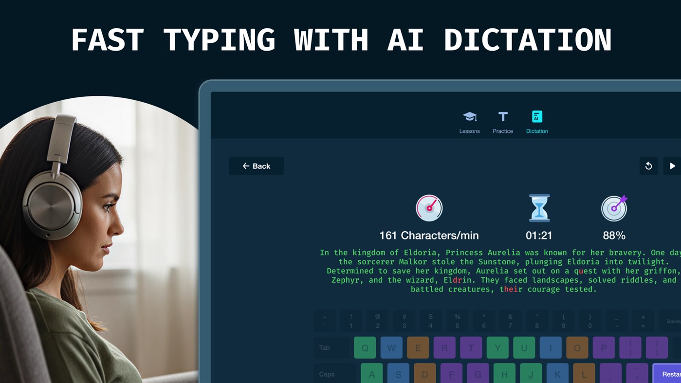 #3. Speed Typing Tutor - Professional Typing Instructor (Windows) 由: SkyApps LLP