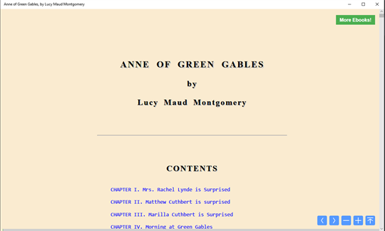 Anne of Green Gables, by Lucy Maud Montgomery screenshot 1