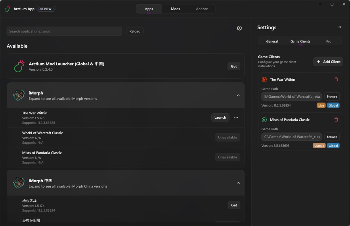 #1. Arctium App (Windows) Przez: Arctium