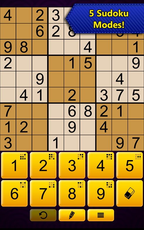 #2. Sudoku Epic (Windows) By: Kristanix Studios AS