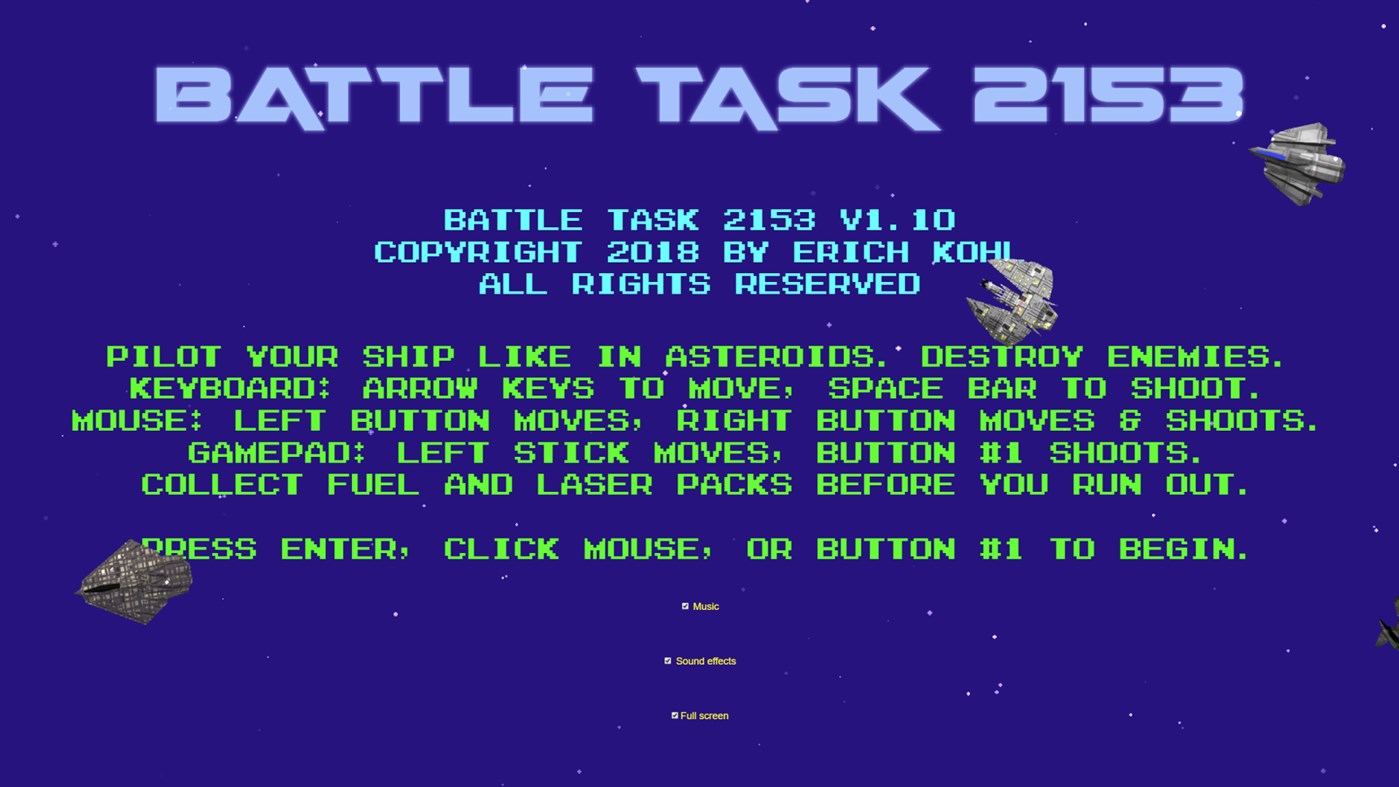 #1. Battle Task 2153 (Windows) 由: Erich Kohl