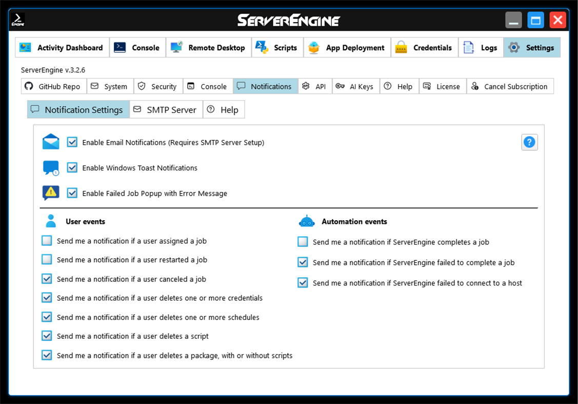 #10. ServerEngine (Windows) 由: CForce-IT, Claudio Orlando
