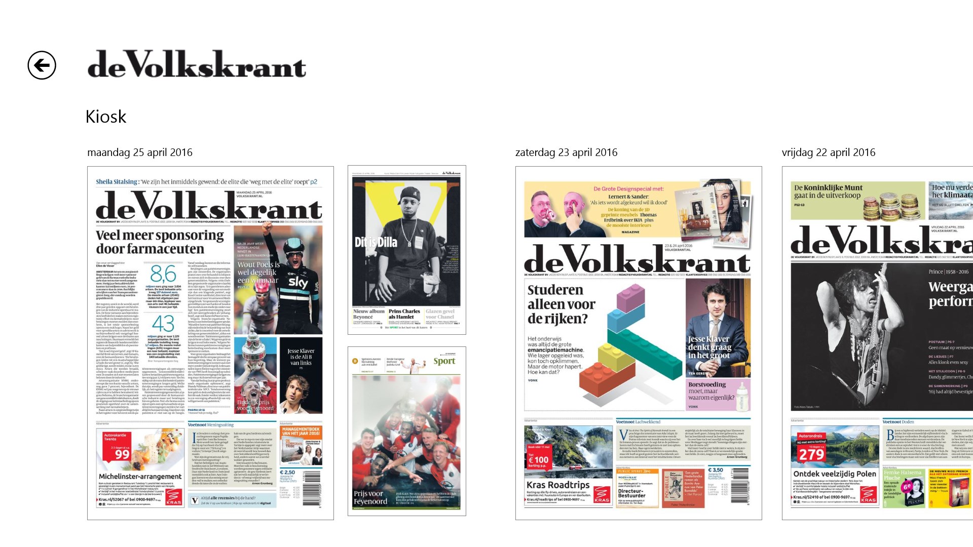 de Volkskrant for Windows 10