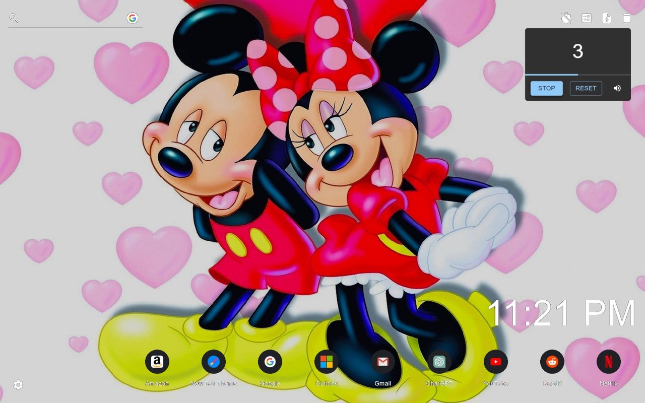 Mickey Mouse Wallpaper New Tab