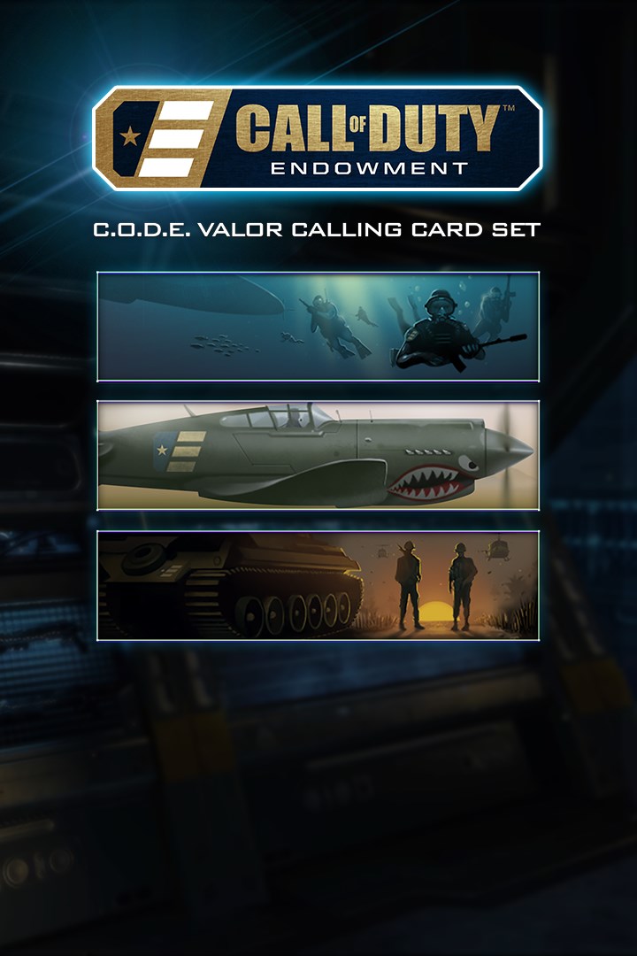 call of duty calling cards