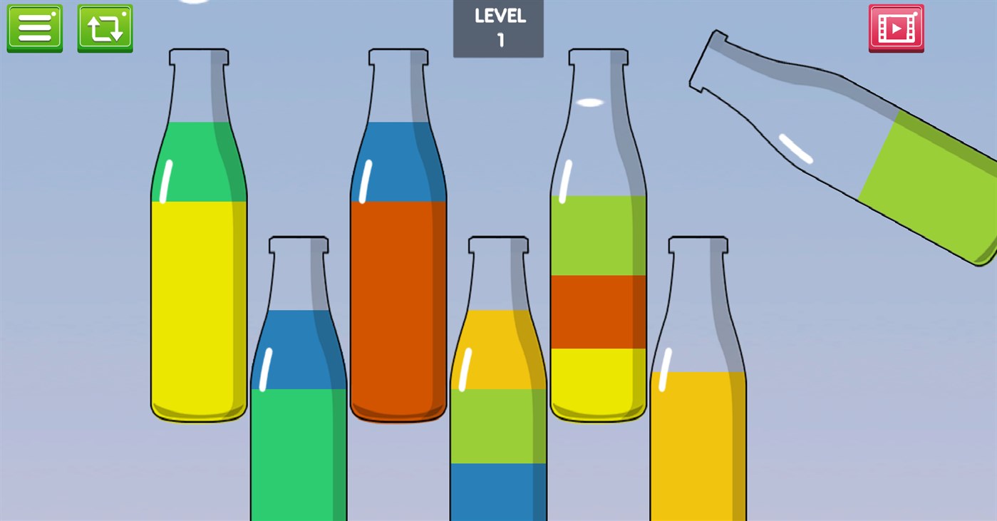 #4. Water Level Sort Puzzle (Windows) By: SSP Games