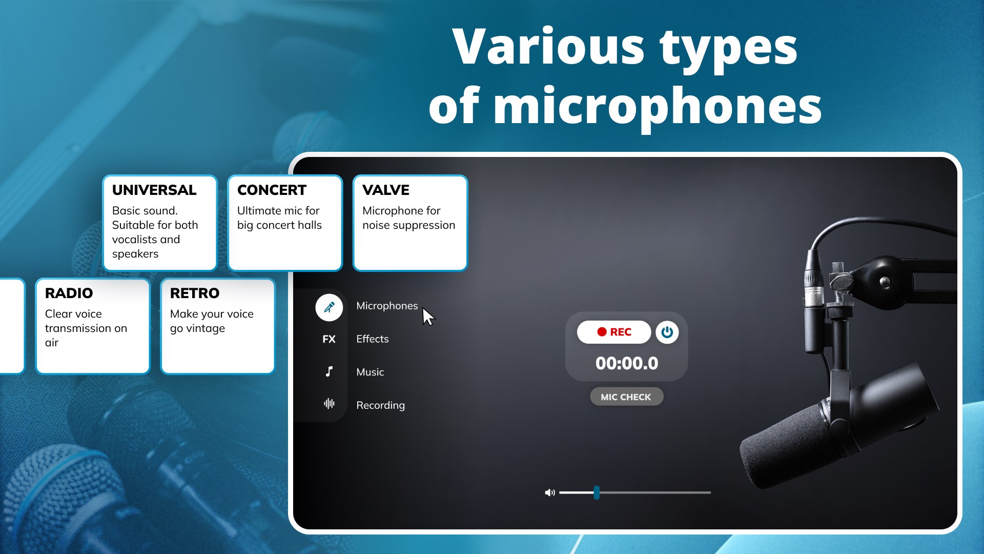 Singing Microphone - Vocal Enhancer screenshot