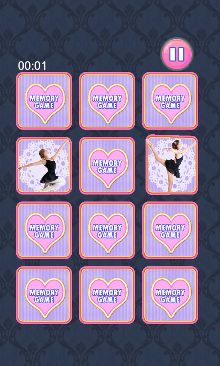 Captura de Pantalla 7 Ballerina Memory Game windows