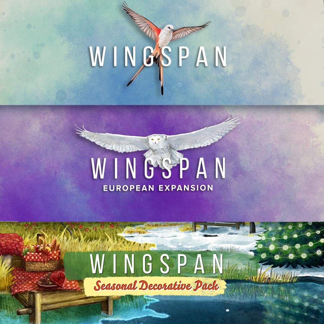 Скриншот №3 к Wingspan Крылья + птицы Европы + декоративный набор «Времена года»