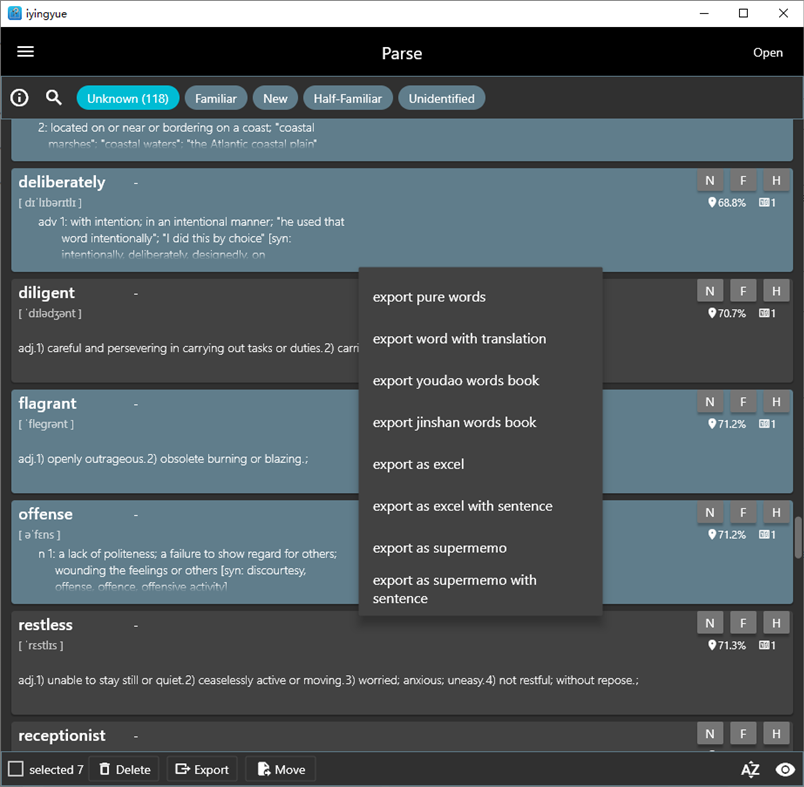 #10. iYingYue - Read English Easily (Windows) Podle: arvin gao