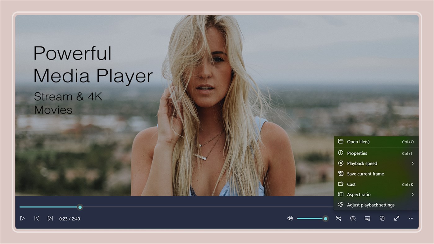 #1. Video Media Player - All Formats (Windows) By: PicsCanvas