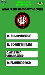 Brazil Football Logo Quiz screenshot 3